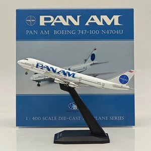 1:400 scale RM Pan Am Boeing 747-100 N4704U Diecast Aircraft Model US in stock - Picture 1 of 14