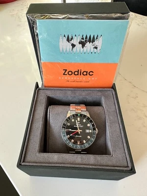 Zodiac Aerospace GMT Edición Limitada (#34 de 182) Número de Referencia ZO9400 Foto 1 de 4