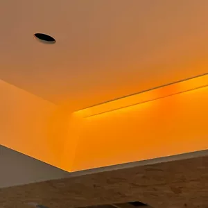 12V Orange LED Neon Rope Strip Waterproof Lights Silicone Tube for Room Sign Car - Picture 1 of 8