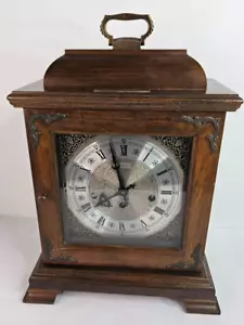 HAMILTON WHEATLAND WESTMINSTER CHIME MANTLE CLOCK #340-020 - GERMANY - Picture 1 of 16