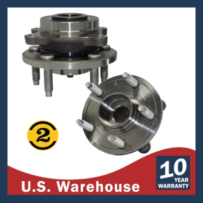 Par de cojinetes de cubo de rueda trasera y buje para Ford Police Interceptor sedán 2013-2019 Foto 1 de 4