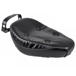 Black PU Leather Front Driver Seat Cushion For Honda Rebel 250 CMX250C 2003-2012 - Picture 1 of 11
