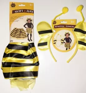Girls Costume Skirt and Headband Bumblebee, Nyan Cat, & Mermaid - Picture 1 of 18