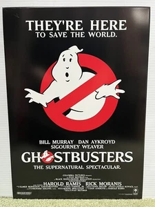 2022 Rare Ghostbusters Movie Poster 18” Displate Artist Signed! + COA! D Aykroyd - Picture 1 of 2