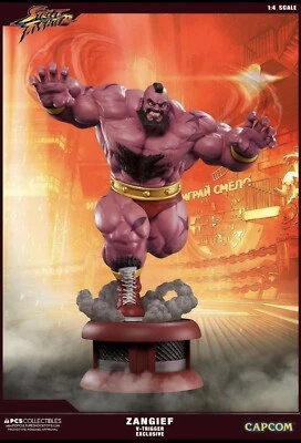 ESTATUA EXCLUSIVA DE ZANGIEF V ULTRA GATILLO 1/4 STREET FIGHTER CULTURA POP SHOCK  Foto 1 de 4
