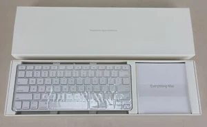 GENUINE Apple A1242 Mini Aluminum Wired USB Keyboard NIB W/ OSX 10.5.6  Software - Picture 1 of 5