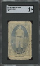 1922 NEILSON'S CHOCOLATE GOOSE GOSLIN 8 POOR V61 TYPE 1 SGC 1 SENATORS