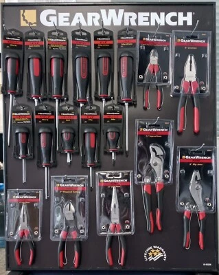 Набор инструментов GearWrench 81432 Merchandiser настенный дисплей 18 предметов - Изображение 1 из 4