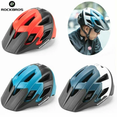 ROCKBROS Cycling Helmets Breathable Shockproof MTB Road Bike Safety Aero Helmets - Image 1 of 4