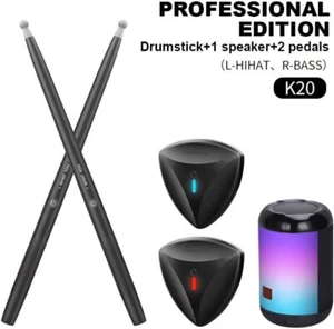 Somatosensory Drum Kit Electronic Drumsticks Virtual Air Drum Stick WithBeginner - Picture 1 of 9