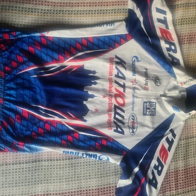 Santini Mens Short Sleeve Cycling Jersey Size L BNWOT - Image 1 of 4