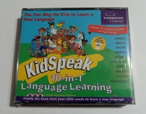 Transparent Language KidSpeak 10 in 1 Language Learning for PC. - Picture 1 of 5