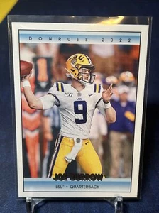 Joe Burrow 2022 Chronicles Draft Donruss Bengals/LSU - Foto 1 di 2