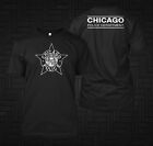 Chicago Police Department United Stat -  Custom Men's Back and front T-Shirt Tee