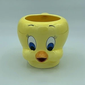 1989 Tweety Bird Cup Mug Warner Bros Looney Tunes 16oz - Picture 1 of 6