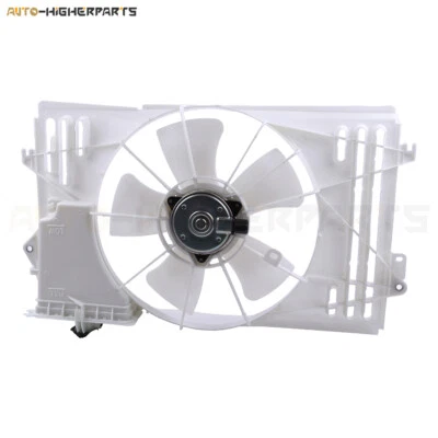 For 2003-2008 Toyota Corolla Matrix Driver side Radiator Cooling Fan Assembly - Image 1 of 4