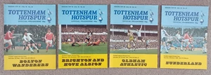 Tottenham Hotspur 1977/78 Selection of Home League Programmes from menu - Picture 1 of 5