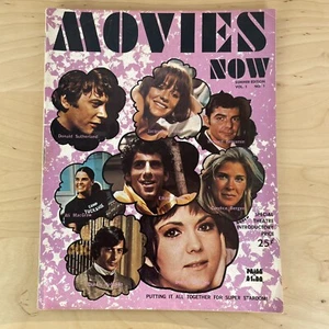MOVIES NOW Magazine 1971 Summer Edition Steve McQueen James Taylor - Picture 1 of 18