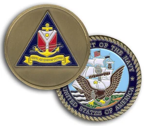 US Navy Naval Air Station NAS Oceana Virginia Beach Challenge Coin - Picture 1 of 3