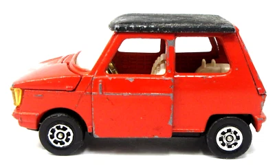 Corgi  Whizzwheels #283 OSI DAF CITY red 1/43 diecast play wear - Image 1 of 4