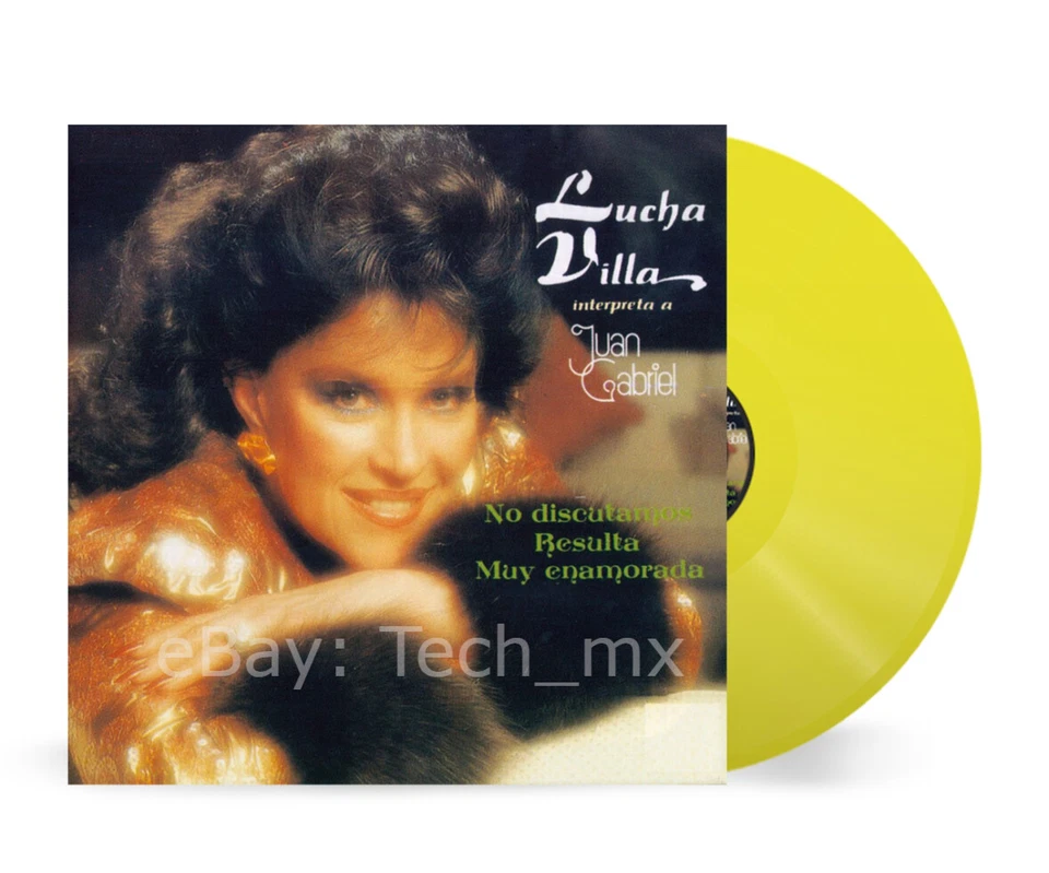 Lucha Villa - Interpreta A Juan Gabriel [Vinyl] [LP] [Color Amarillo] Nuevo - Image 1 of 1