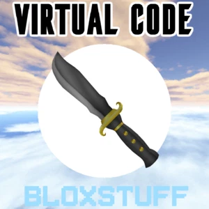 Murder Mystery Knife ROBLOX DEV SERIES - TOY CODE SENT IN INBOX - Bild 1 von 1