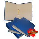 50 x STRONG BLUE A4 SIZE RING BINDER FILES RINGBINDERS - 24HR DEL