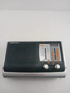 Emerson TV/AM/FM/WEATHER BAND PORTABLE RADIO. WORKS! FREE SHIPPING  - Picture 1 of 7