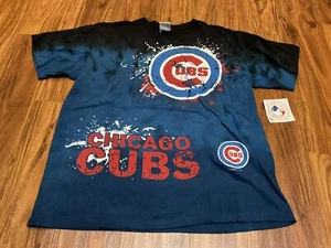 Majestic MLB Genuine Merchandise Chicago Cubs T-Shirt AOP ALL OVER PRINT New - Picture 1 of 10