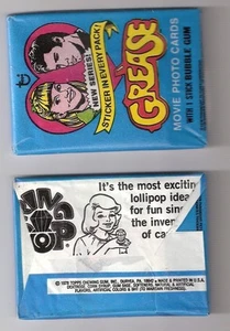 1978 TOPPS GREASE THE MOVIE SERIES 2, UNOPENED TRADING CARD PACK, JOHN TRAVOLTA - Picture 1 of 1