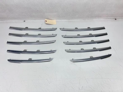 16-18 LINCOLN MKX FRONT BUMPER RIGHT & LEFT GRILLE GRILL SET, OEM LOT3579 - Image 1 of 4