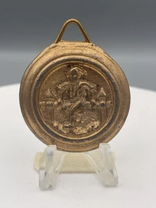 Antico Seth Thomas Mantle Orologio Pendolo Bob Recinzione Sitter 2,8 Oz - Foto 1 di 7