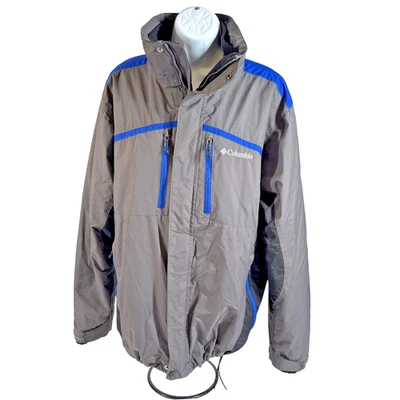 Chaqueta Columbia Sportswear Intercambiable Bugaboo Gris Azul Para Hombre Talla L Foto 1 de 4