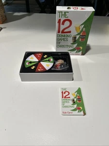 ALTRO - "I 12 GIOCHI DA BERE DI NATALE" GIOCHI FESTA ADULTI - NUOVO CON SCATOLA! - Foto 1 di 4