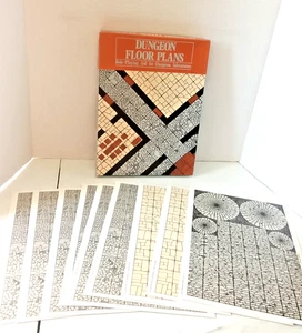 GW Dungeon Grundriss Dungeon Grundrisse #1 3 Karten fehlen - Top - Bild 1 von 5