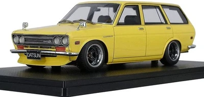 TK Company ignition model 1/18 Datsun Bluebird (510) Wagon Yellow IG2222 - Image 1 of 2