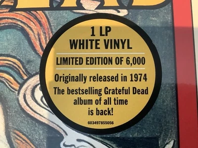 Grateful Dead Skeletons From the Closet Limited Edition White Coloured Vinyl LP - Image 1 of 3