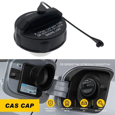 Fuel Tank Gas Fill Cap For 2011-2018 Jeep Grand Cherokee Compass Dodge Durango - Image 1 of 4