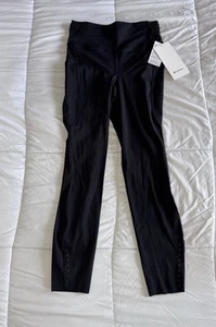 New Lululemon Fast Free HR Tight Leggings 25" Pockets Size 6 Black 40 UV $128 - Picture 1 of 12