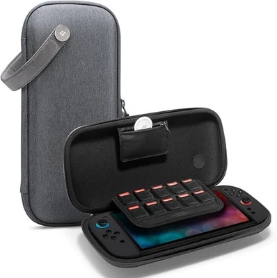 Nintendo Switch 2 Carrying Case Pouch Spigen Klasden Charcoal Gray - Brand New - Image 1 of 4