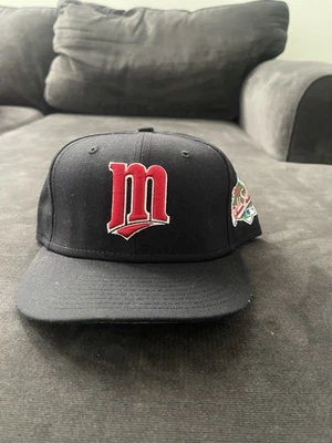 New Era Minnesota Twins 1991 World Series Fitted Cap 59fifty Grey Brim 7 1/8 - Image 1 of 4