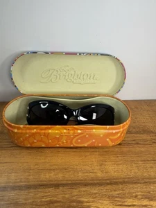 Brighton Sunglasses BREAKAWAY Good Condition Black Swirl Pattern 135mm HANDMADE - Picture 1 of 11