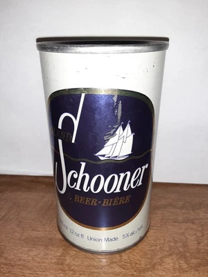Пивная банка с выдвижной крышкой Schooner 12 унций S/S B/O сваренная в Канаде - Изображение 1 из 4