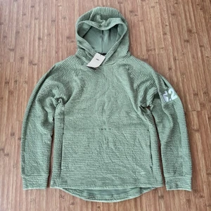 NWT Nike Yoga Hoodie Olive Green Mens Small DV9875 Olympic Development ID2 LOGO - Picture 1 of 19