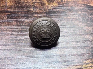 ANTIQUE Imperial Yeomanry Metal Button Boer War 1899-1902 - Picture 1 of 3