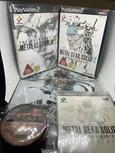 METAL GEAR SOLID 2 SONS OF LIBERTY PROMO LOT - Picture 1 of 12