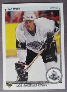 1990-91 Upper Deck #45 Rob Blake Los Angeles Kings RC - Picture 1 of 1
