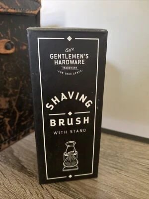NUEVO Cepillo de afeitar con soporte Gentlemen’s Hardware Foto 1 de 2