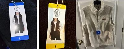 Sage Collective Women's Sherpa Fleece Vest - Image 1 of 4