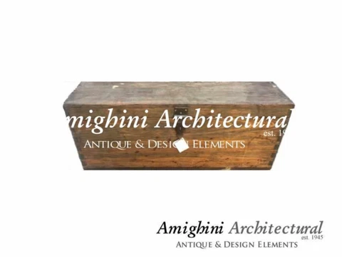 Antique Wooden Trunk from Italy X3267 Cover